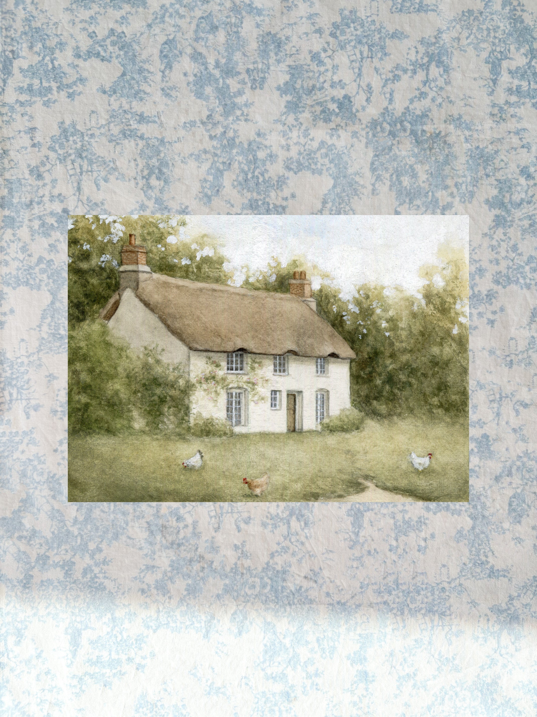 English Cottage No. 2 Print