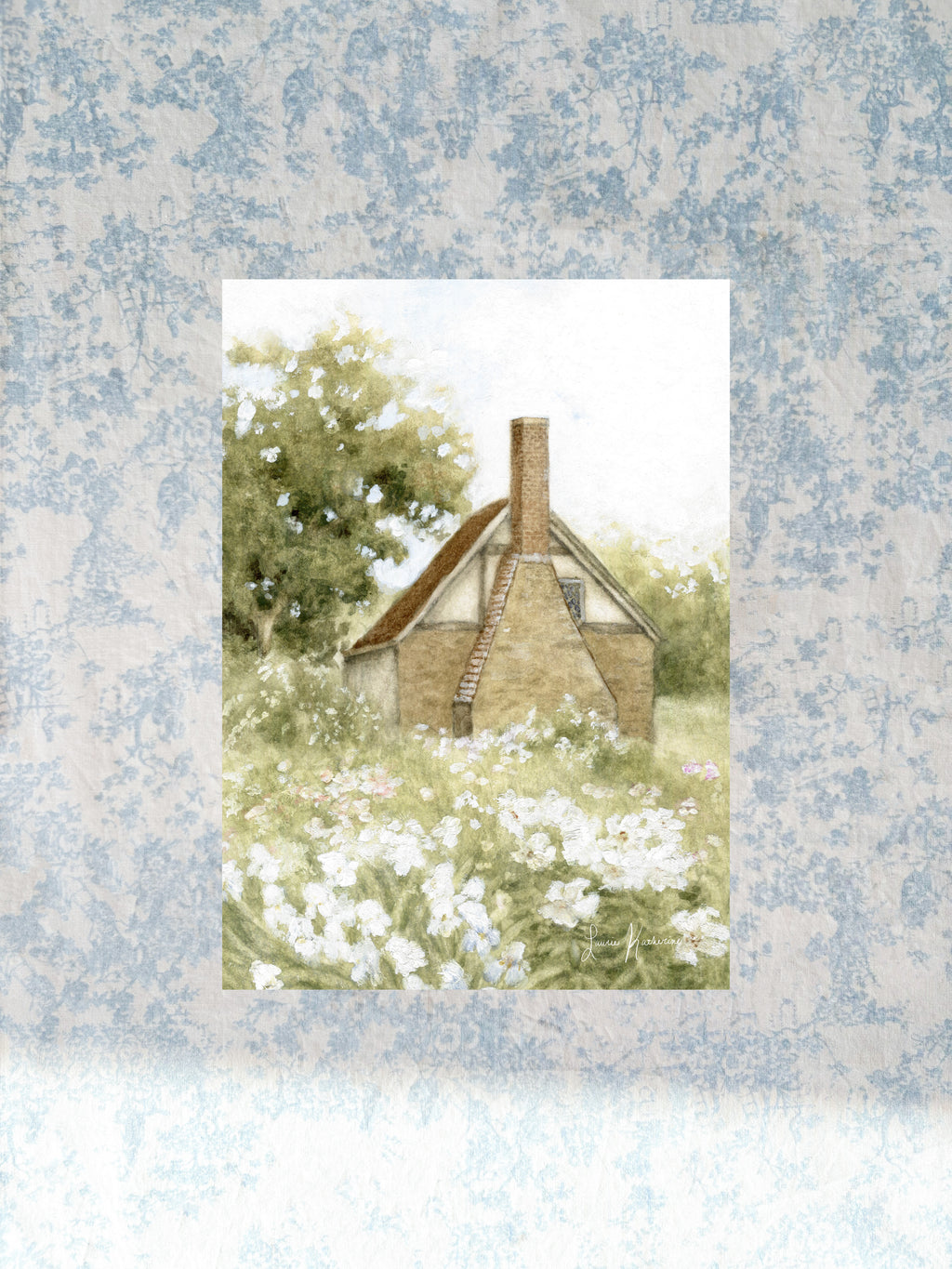 English Cottage No. 3 Print