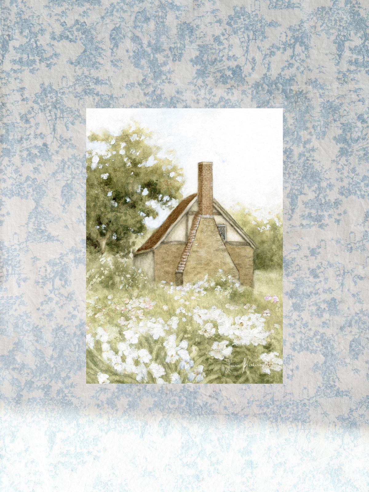 English Cottage No. 3 Print