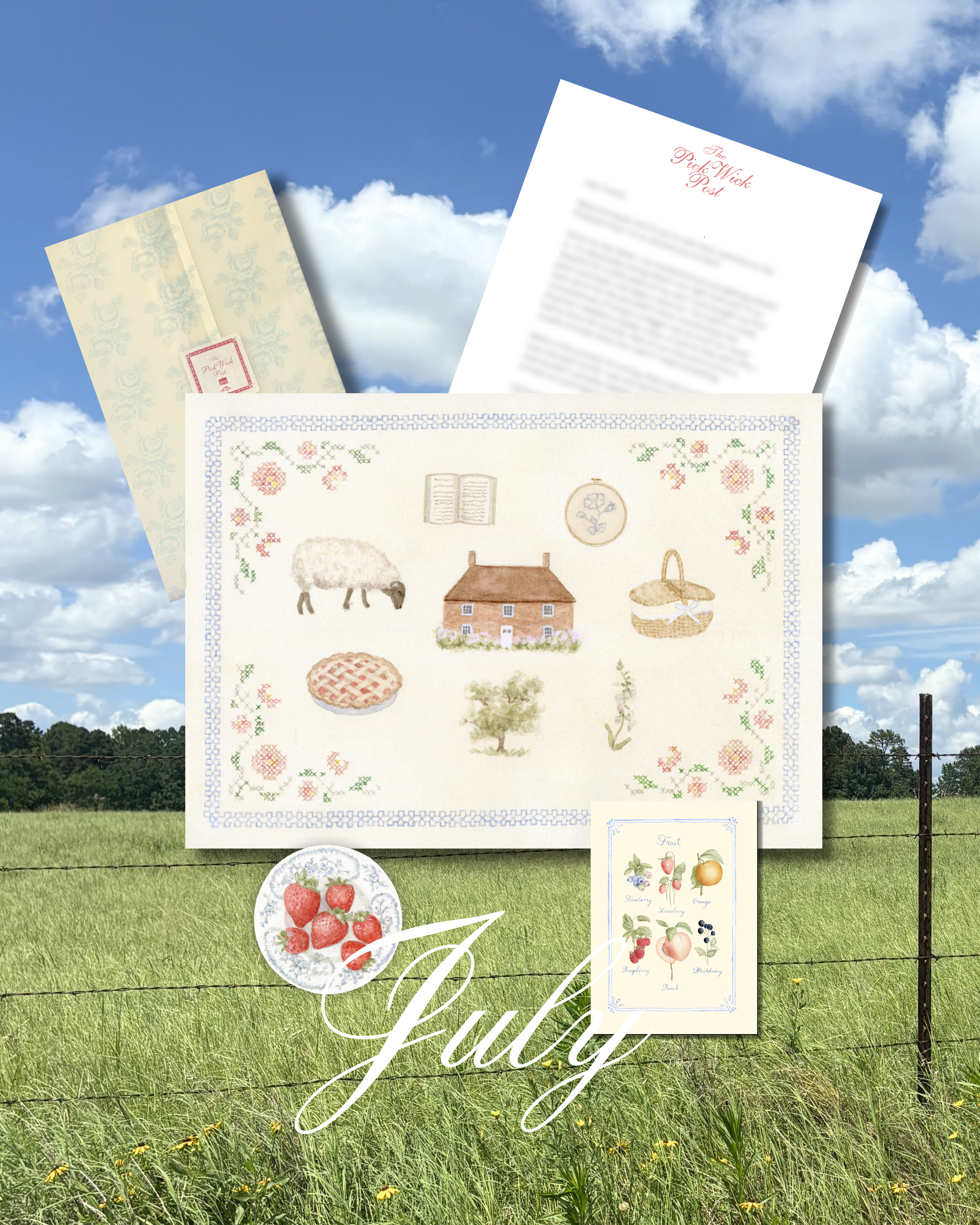 The Pick Wick Post - Snail Mail Club Monthly Subscription